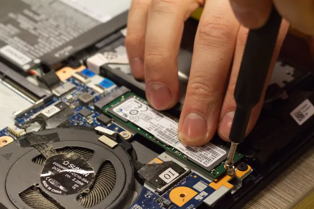 Výmena a upgrade SSD disku