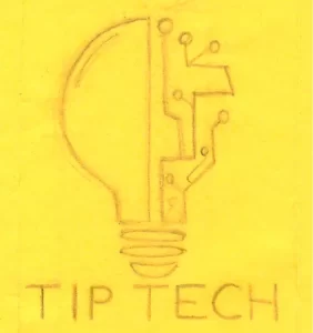 TIPTECH LOGO SKICA